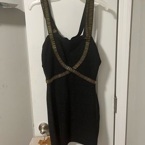 2B Bebe black bandage dress